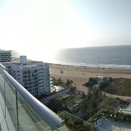 Precioso Apto, Lujoso Condo, Vista Y Salida Al Mar Cartagena